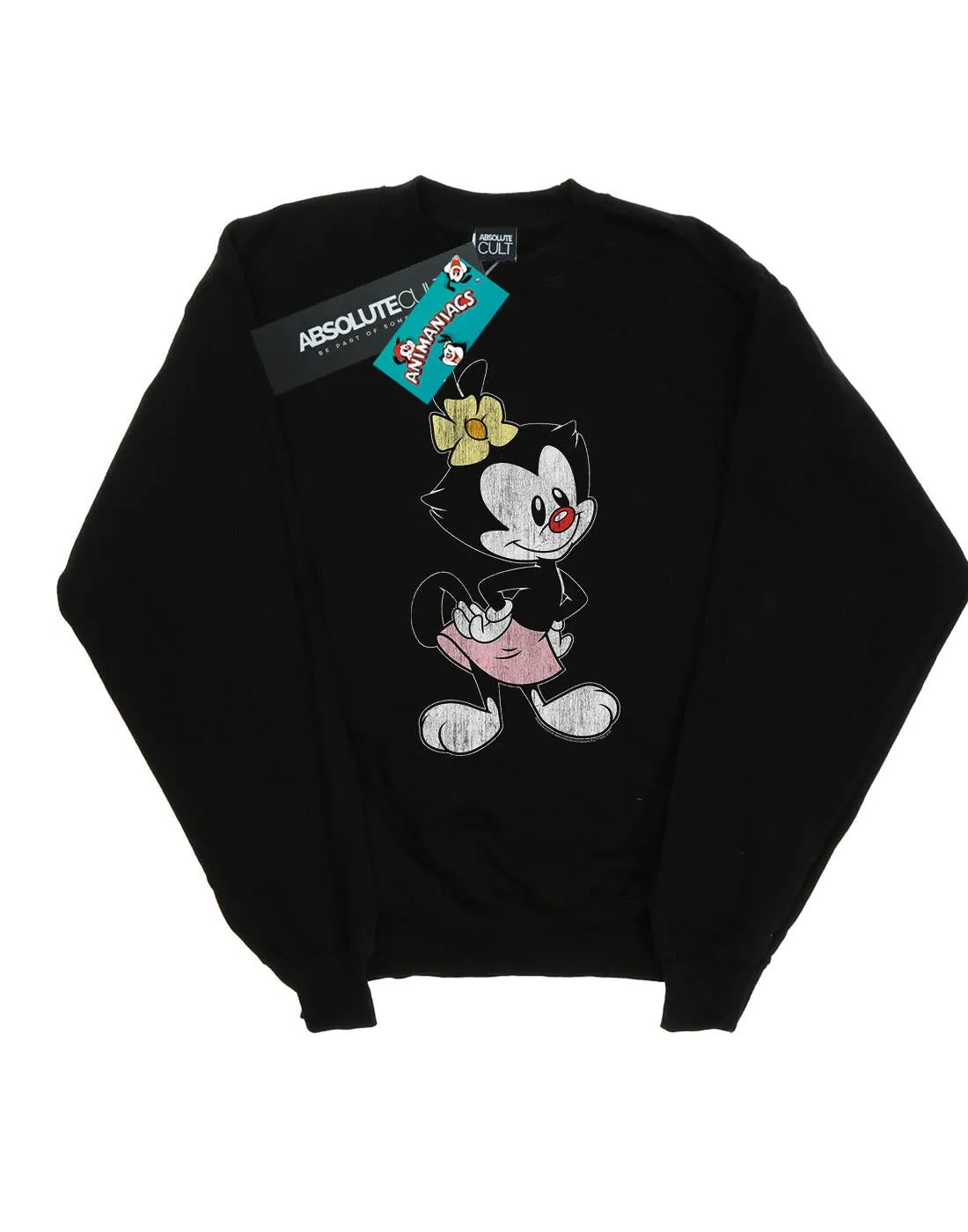 Animaniacs Girls Dot Classic Pose Sweatshirt