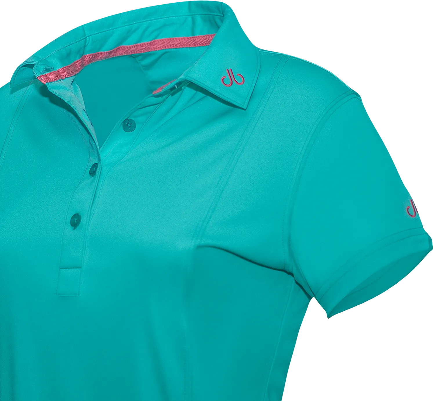 Aqua Designer Polo Shirt Women