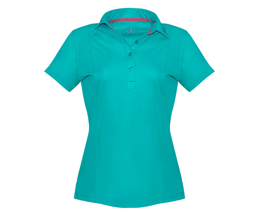 Aqua Designer Polo Shirt Women