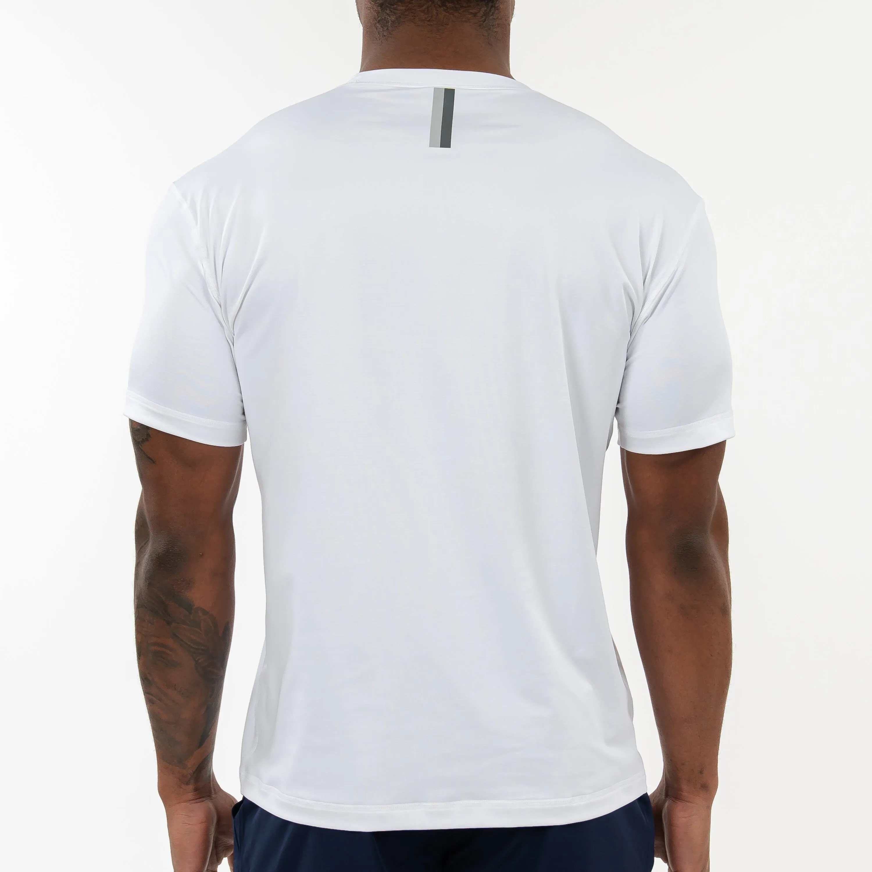 Blitz Tech Tee | Solid - White