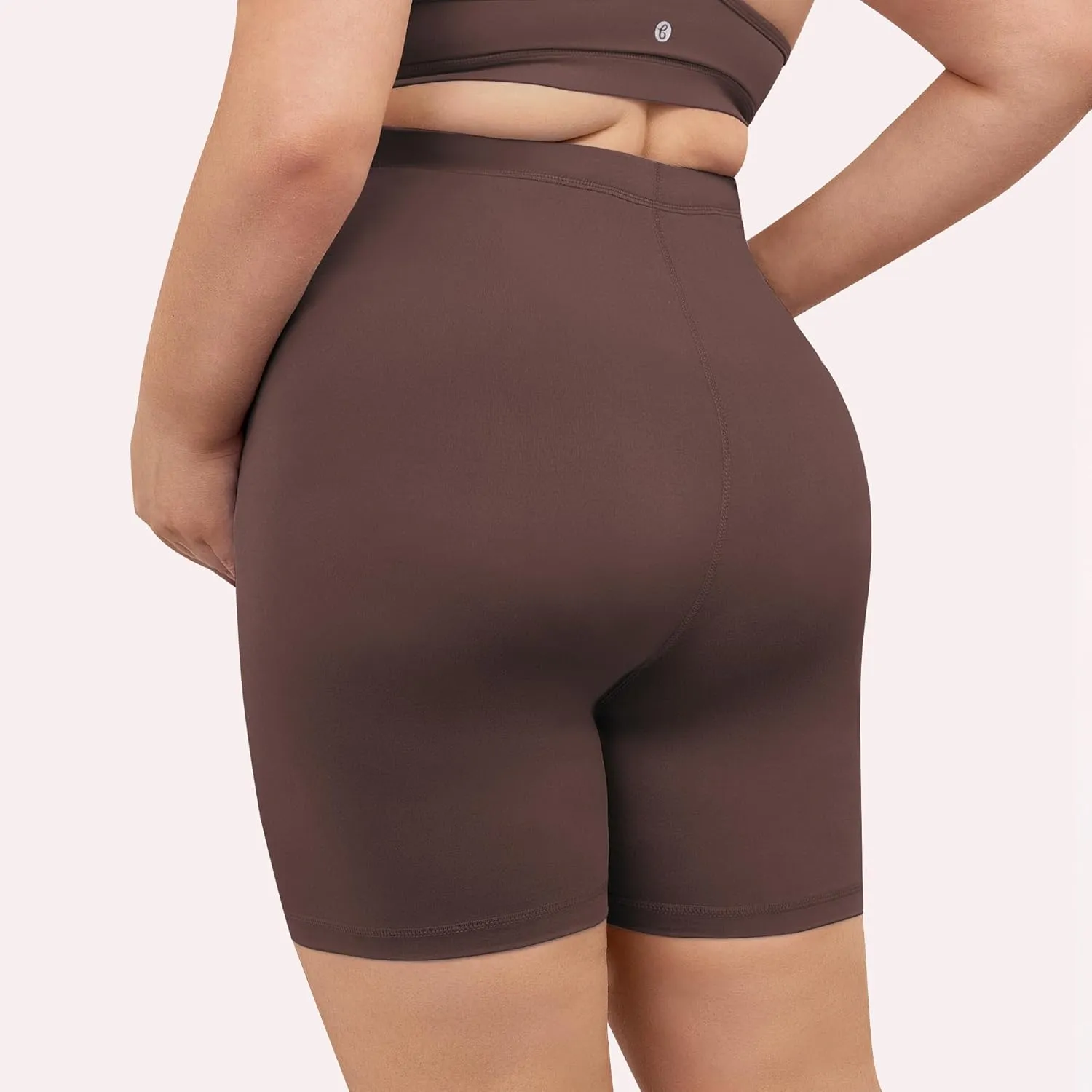BONVIGOR Buttercloud Maternity Shorts Over The Belly- 5" Plus Size Pregnancy Biker Shorts Women Workout Yoga
