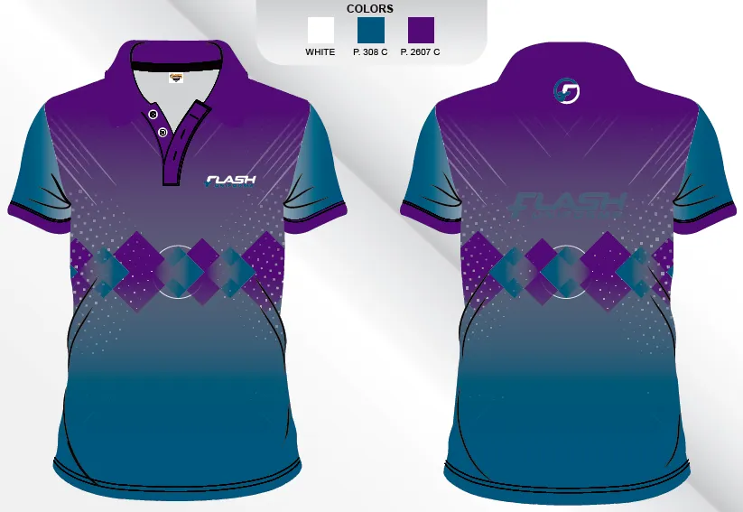 Custom Sublimated Badminton Polo Shirt SP29