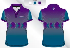 Custom Sublimated Badminton Polo Shirt SP29