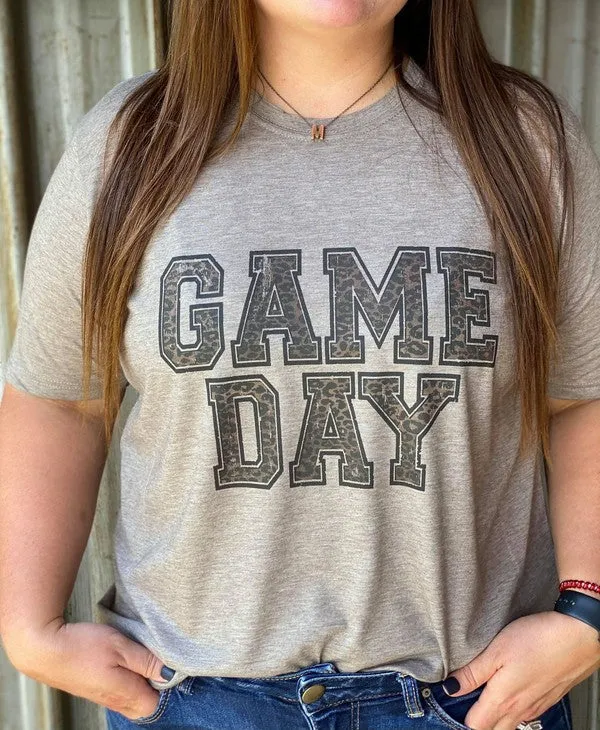 *Game Day Leopard Tee - Lovelier