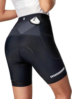 Heathyoga Womens 4D Padded Bike Shorts with Pockets Padding Cycling Shorts Women Bicycle Shorts Biker Biking Shorts