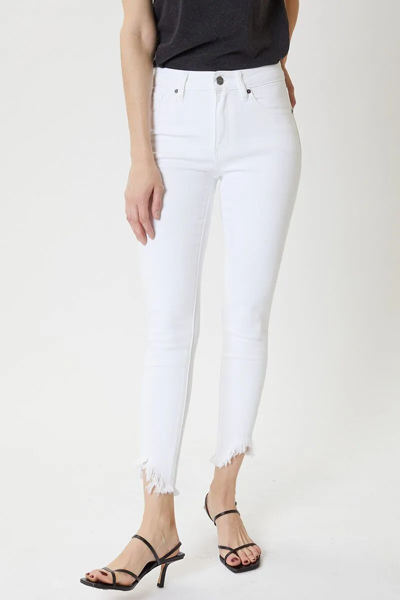 KanCan White High Rise Super Skinny Jeans