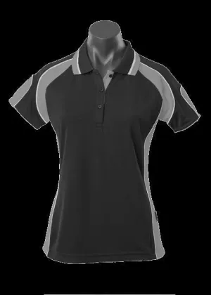 Ladies Murray Polo Black/Ashe Ladies Murray Polo Black/Ashe