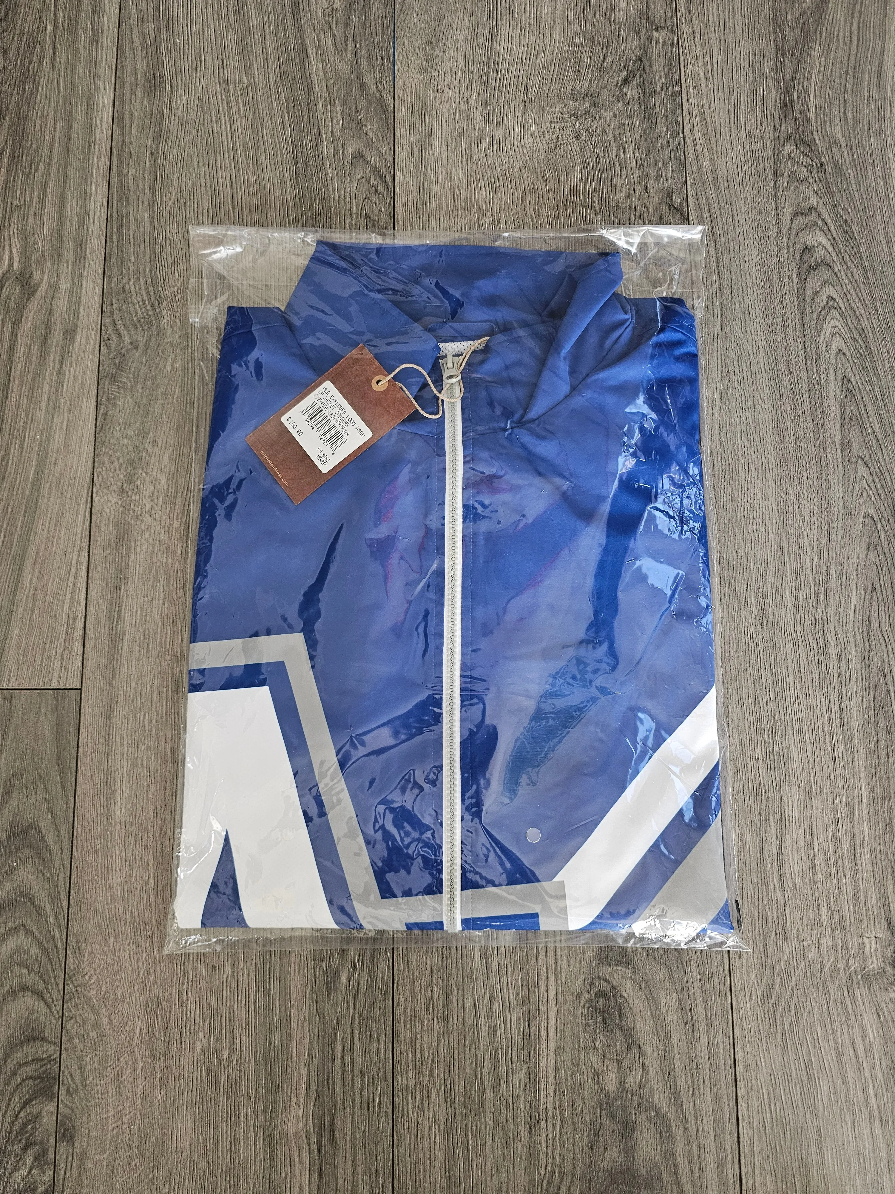 Los Angeles Dodgers Mitchell & Ness Blue Team Logo Windbreaker Jacket