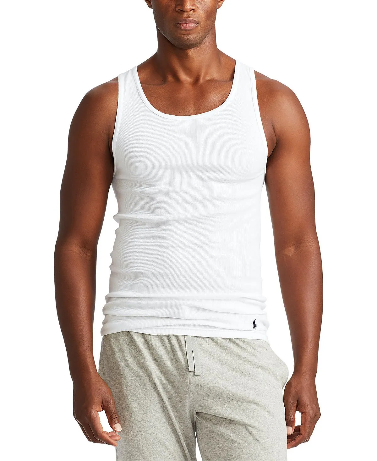 Men's T-shirt with a classic cut, set of 3 pieces. Polo Ralph Lauren
