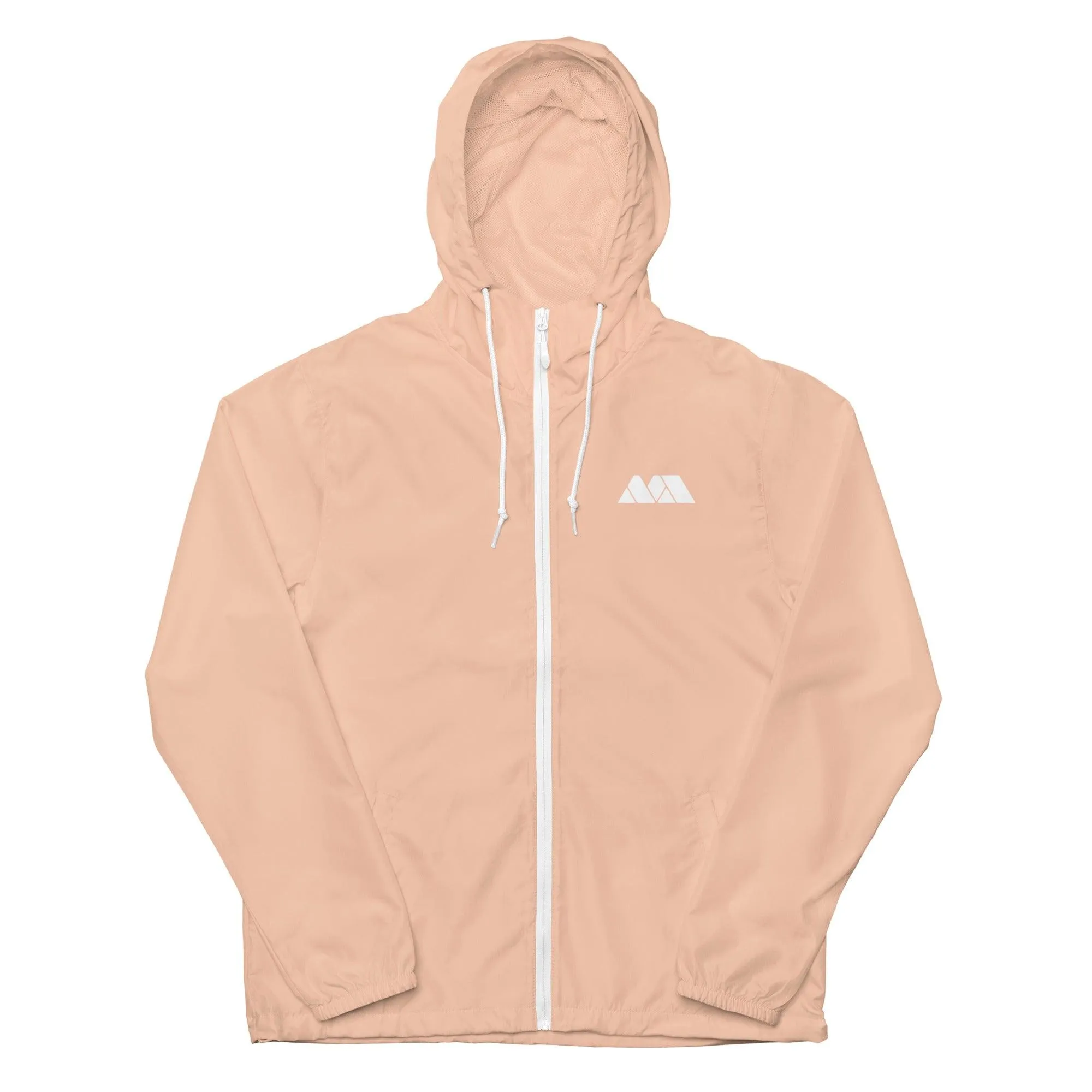 MiSTer Addons Unisex Lightweight Zip Up Windbreaker