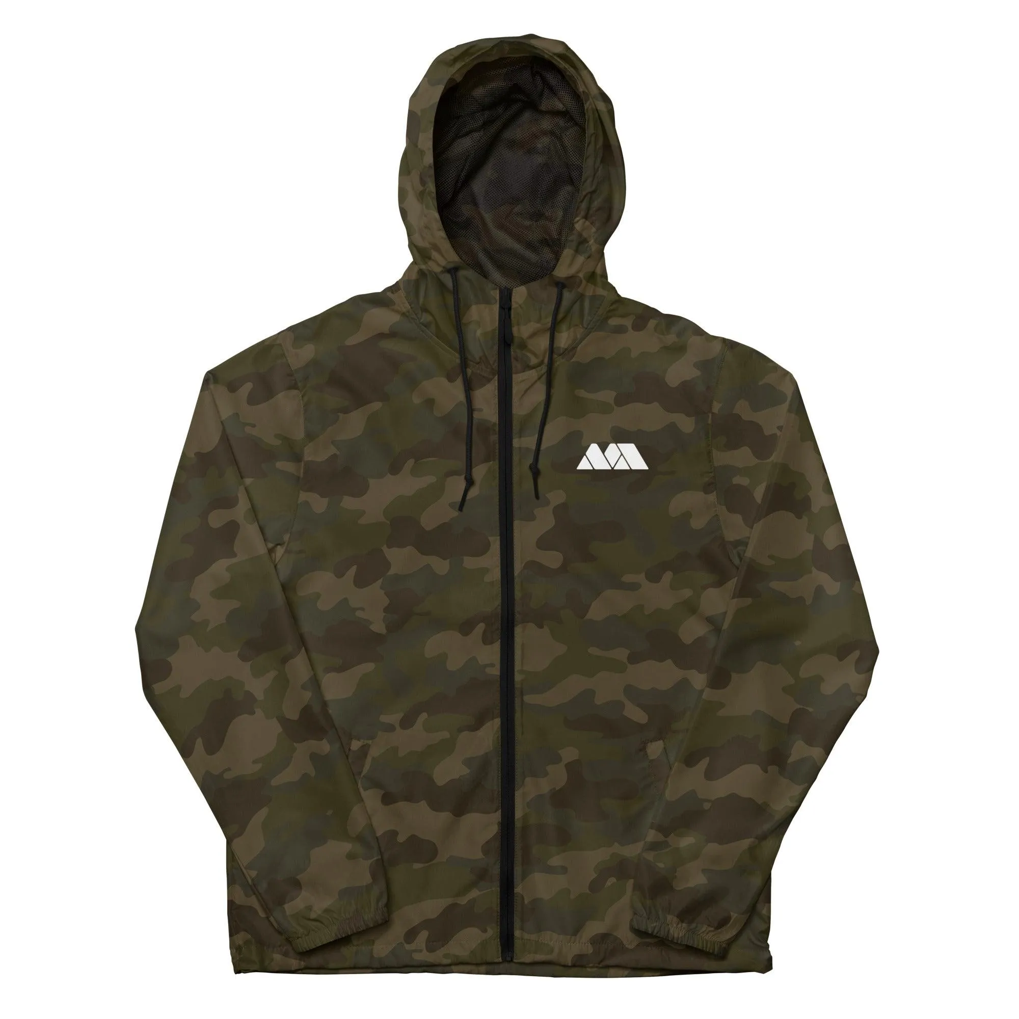 MiSTer Addons Unisex Lightweight Zip Up Windbreaker