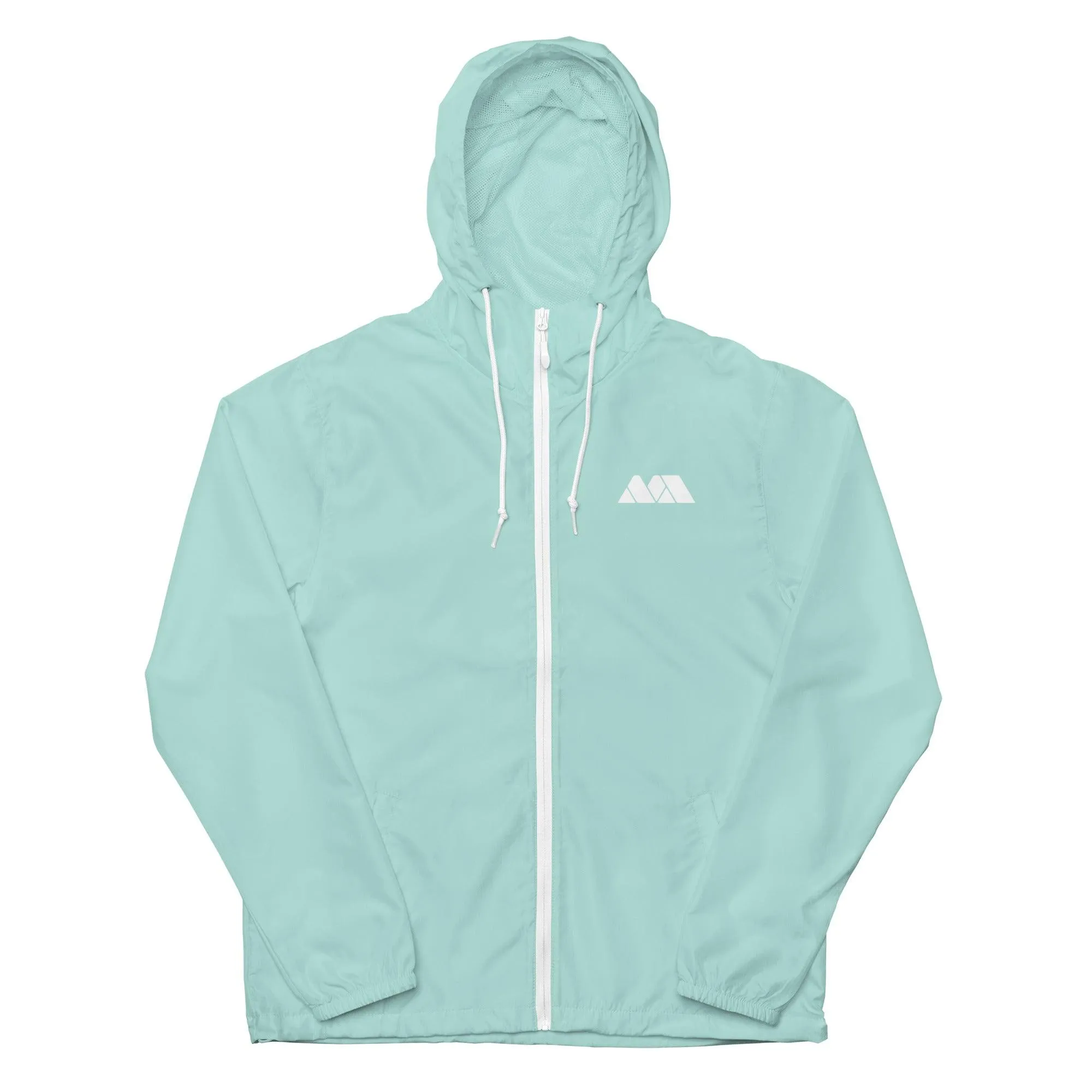 MiSTer Addons Unisex Lightweight Zip Up Windbreaker