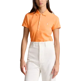 Polo Performance Ralph Lauren Women's Cotton Tailored Fit Polo Shirt - Classic Peach