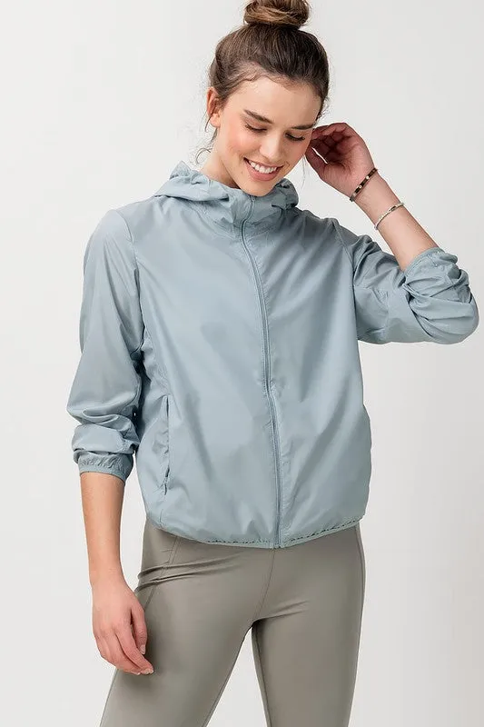 Push It Hooded Windbreaker Jacket || 5 COLORS