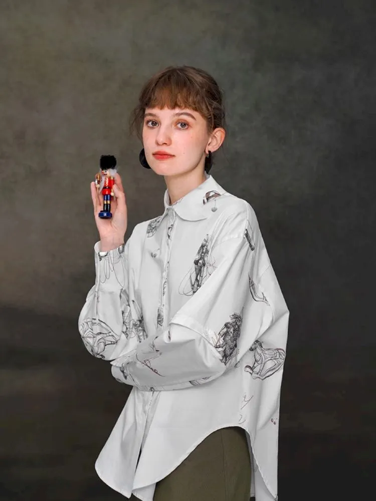 Removable sleeve thickened long-sleeved shirt【s0000005373】