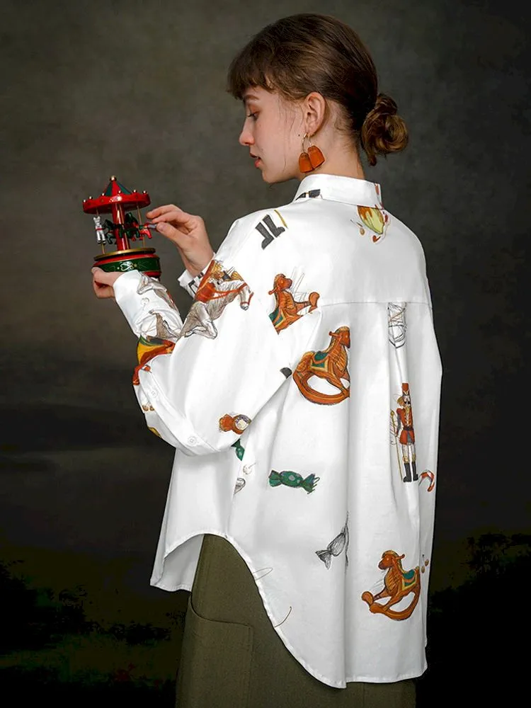 Removable sleeve thickened long-sleeved shirt【s0000005373】