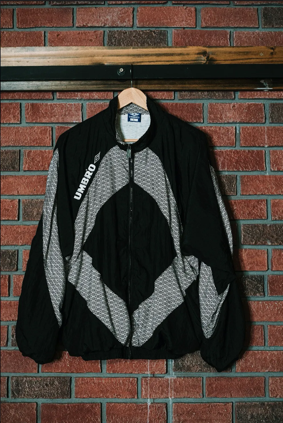 Vintage Umbro Zip-up Lined Windbreaker Jacket