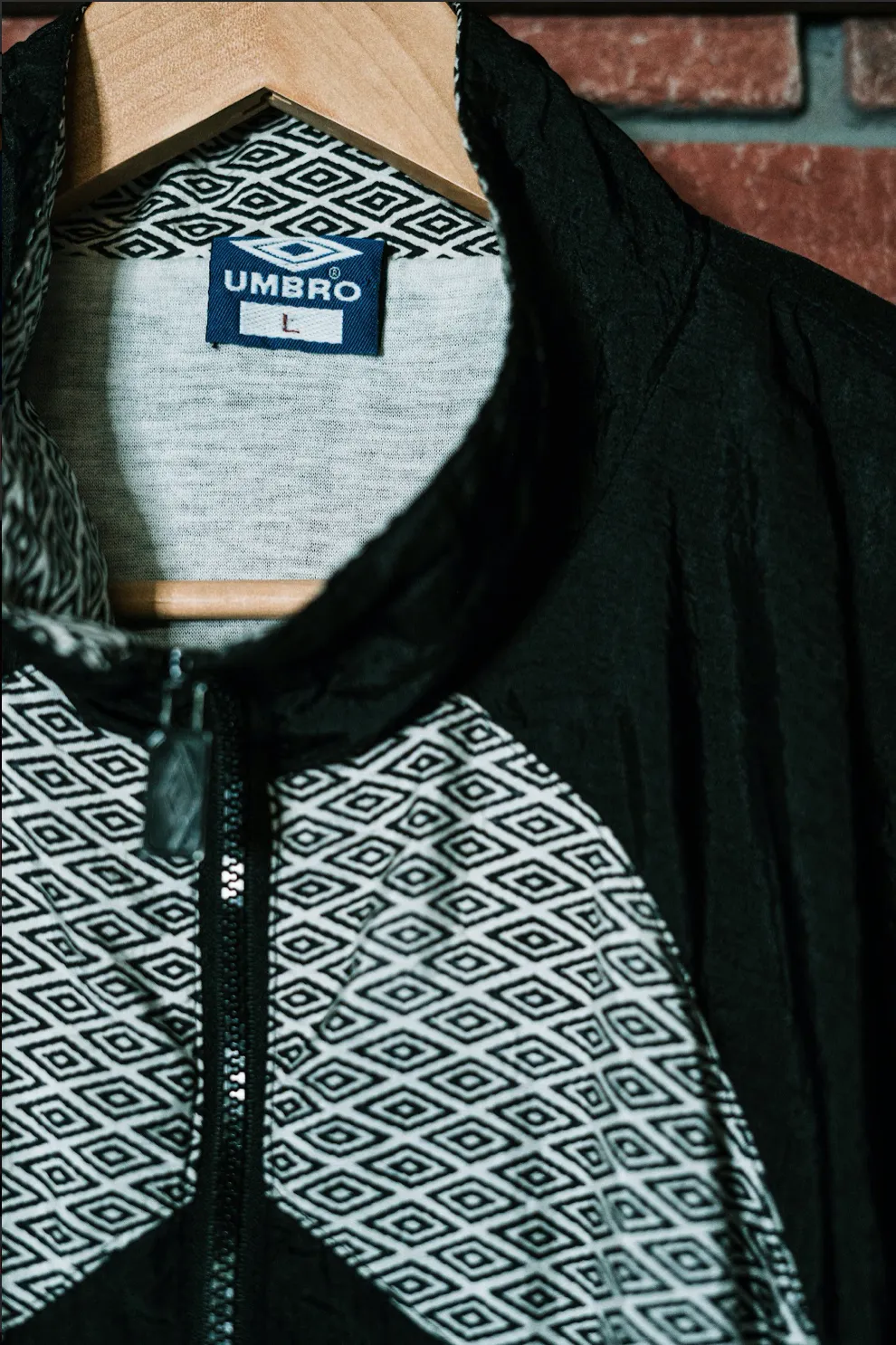 Vintage Umbro Zip-up Lined Windbreaker Jacket