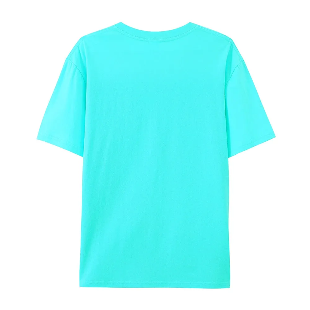 Women Letter And Flower Print Graphic T-shirt