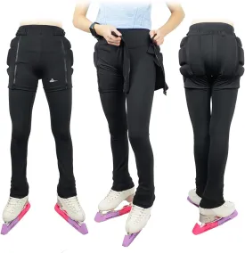 Zip-on Zip-Off Padded Shorts Protective Crash Pants Tailbone Hip Butt Pad for Skating Skateboarding Skiing